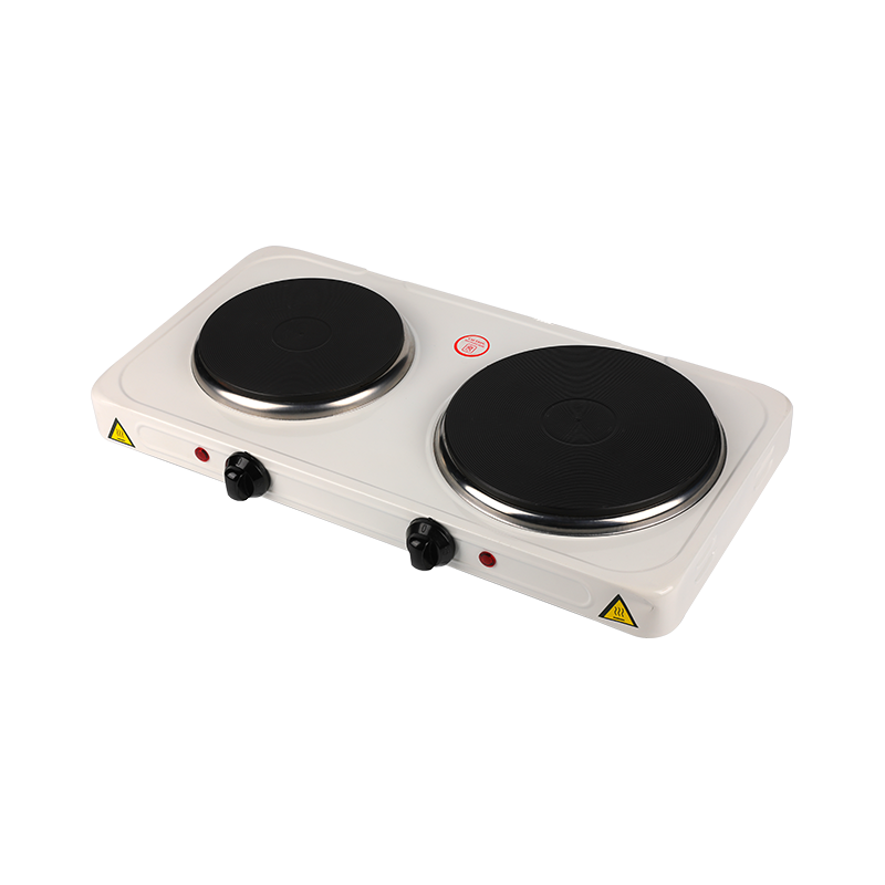 Portable lightweight household double hot plate